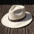 Chapeaux - Gårda Santaquin Crushable Wool felt Western hat (blanc)