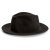 Chapeaux - Gårda Sassari Wool Fedora (noir)