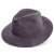 Chapeaux - Gårda Sassari Wool Fedora (gris)