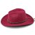 Chapeaux - Gårda Toquerville Crushable Wool felt Western hat (rouge)