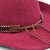 Chapeaux - Gårda Toquerville Crushable Wool felt Western hat (rouge)