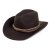 Chapeaux - Gårda Toquerville Crushable Wool felt Western hat (marron)