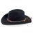Chapeaux - Gårda Toquerville Crushable Wool felt Western hat (noir)