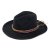 Chapeaux - Gårda Toquerville Crushable Wool felt Western hat (noir)