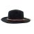 Chapeaux - Gårda Toquerville Crushable Wool felt Western hat (noir)