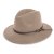 Chapeaux - Gårda Vicenza Crushable Wool felt Fedora (beige)