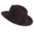 Chapeaux - Gårda Vicenza Crushable Wool felt Fedora (marron)