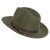 Chapeaux - Gårda Vicenza Crushable Wool felt Fedora (vert)