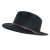 Chapeaux - Gårda Vicenza Crushable Wool felt Fedora (noir)