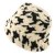 Chapeaux - Gårda Visina Bucket hat (noir/blanc)