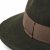 Chapeaux - Gårda Volterra Fedora Wool Hat (vert militaire/beige)
