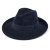 Chapeaux - Gårda Volterra Fedora Wool Hat (bleu marine)