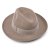 Chapeaux - Gårda Volterra Fedora Wool Hat (taupe)