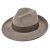 Chapeaux - Gårda Volterra Fedora Wool Hat (taupe/vert militaire)