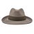 Chapeaux - Gårda Volterra Fedora Wool Hat (taupe/vert militaire)