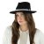 Chapeaux - Gårda Belluno Crushable Wool felt Fedora (noir)