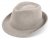 Chapeaux - Gårda Mackay Trilby (gris clair)
