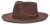 Chapeaux - Gårda Raglan Fedora (marron)