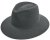 Chapeaux - Gårda Townsville Fedora (gris)