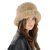 Bonnet en fourrure - Gårda Piatra Faux Fur Hat (beige)