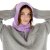 Cagoule - Gårda Vilhelmina Knitted Balaclava (violet)