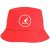 Chapeaux - Kangol Cotton Bucket (rouge)