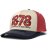 Casquette - Black River 1878 Trucker (crème/rouge/marine)
