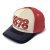 Casquette - Black River 1878 Trucker (crème/rouge/marine)