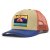 Casquette - Black River Kayak Trucker (beige/orange/bleu)