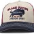 Casquette - Black River Buffalo Trucker (crème/rouge/bleu)