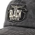 Casquette - Black River Eagle Washed Trucker (noir/crème)