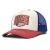 Casquette - Black River Frontier Trucker (blanc cassé/bleu/rouge)