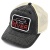 Casquette - Black River Hare Washed Trucker (noir/crème)