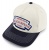Casquette - Black River Nashville Cotton Snapback (blanc cassé/bleu marine)