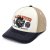 Casquette - Black River Gambler Trucker (blanc cassé/beige/marine)