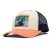 Casquette - Black River Tow Trucker (crème/bleu/orange)