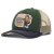 Casquette - Black River Fox Trucker (vert/beige/bleu)