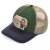 Casquette - Black River Fox Trucker (vert/beige/bleu)