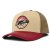 Casquette - Black River Rebel Trucker (beige/vert/rouge)