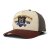 Casquette - Black River Wildlife Crew Trucker (beige/vert/marron)