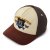 Casquette - Black River Wildlife Crew Trucker (beige/vert/marron)