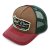 Casquette - Black River Outlaw Trucker (marron/vert/rouge)