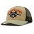 Casquette - Black River Racoon Trucker (beige/vert)
