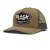 Casquette - Black River Wild West Trucker (vert/crème)