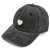 Casquette - Gårda Heart Washed Cap (gris)