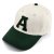 Casquette - Gårda Letter Cap 'A' (blanc/vert)