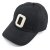 Casquette - Gårda Letter Cap 'O' (noir/blanc)