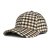 Casquette - Gårda Varel Checkered Cap (beige)
