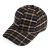 Casquette - Gårda Varel Checkered Cap (noir/marron)