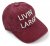Casquette - Gårda Livin Large Washed Cap (rouge)